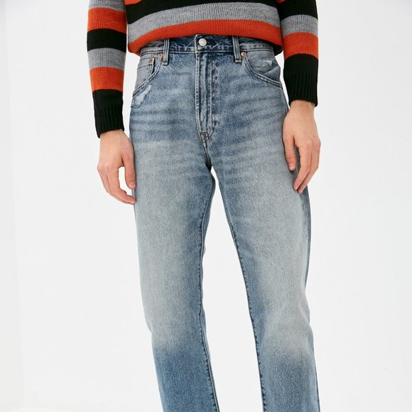 Levi's 551Z Authentic Straight Loose Leg Hemp Denim Jeans 30 32 Brand New Tags - Picture 1 of 11